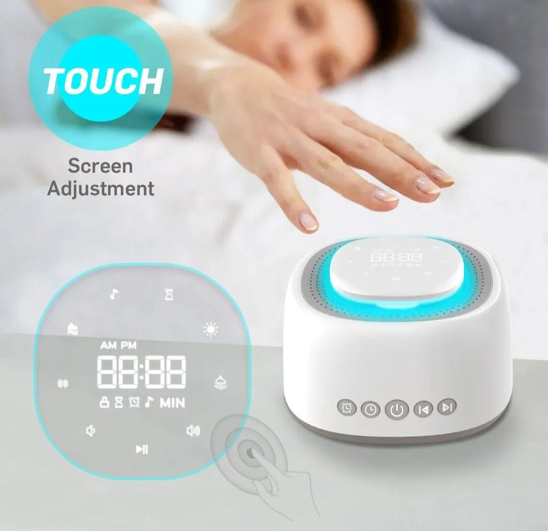 white noise sound machine – 50 sounds, 9 light options white noise sound machine – 50 sounds, 9 light options