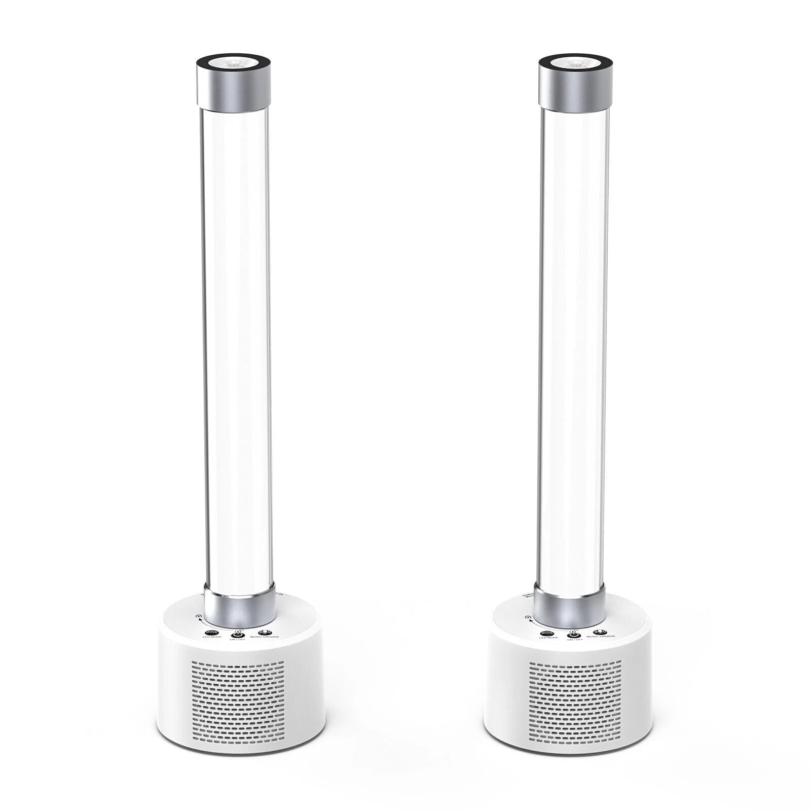 set of 2 bluetooth led light bar with speaker – sync music reactive ambience lights set of 2 bluetooth led light bar with speaker – sync music reactive ambience lights