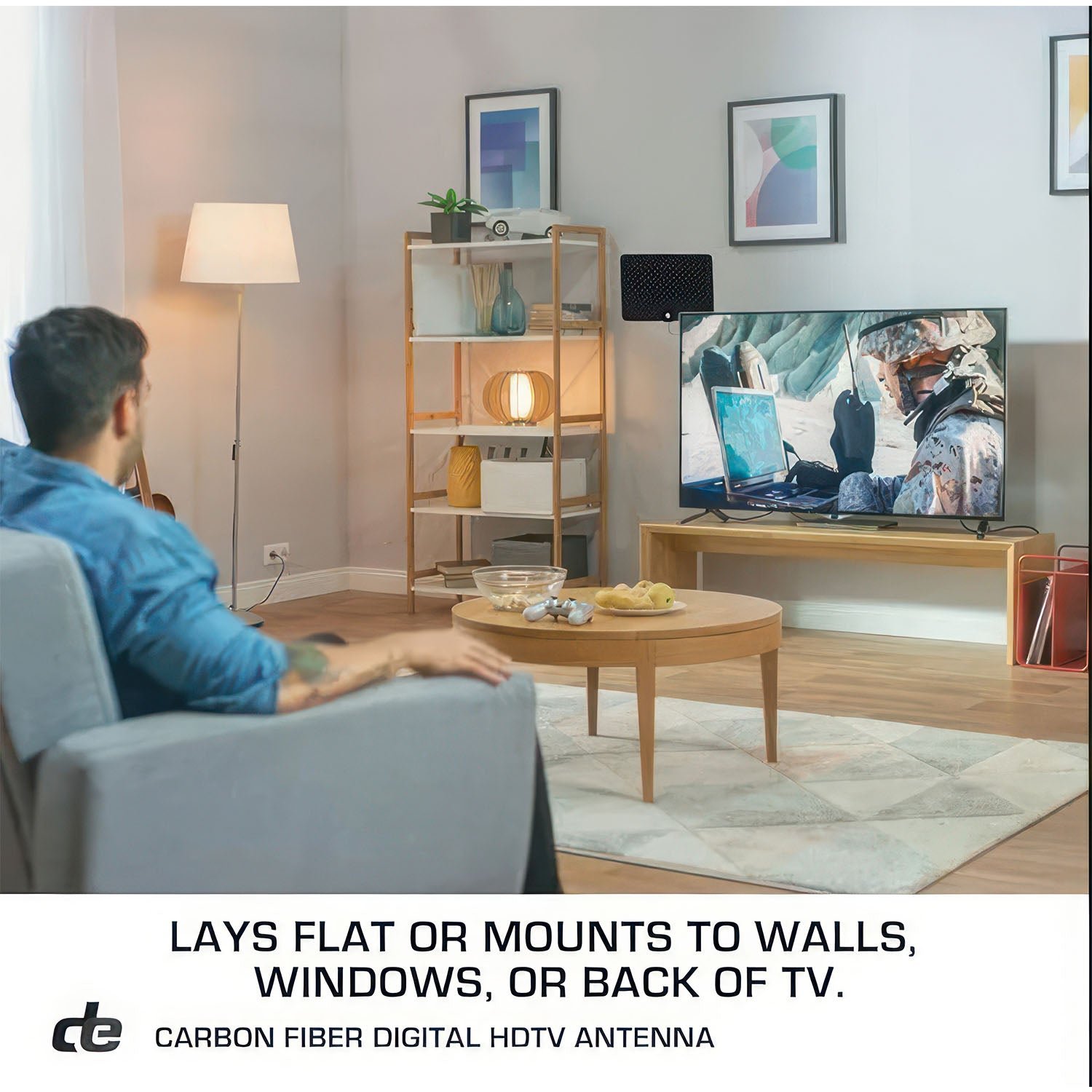 amplified indoor hdtv antenna – 110 mile range, free hd tv channels amplified indoor hdtv antenna – 110 mile range, free hd tv channels