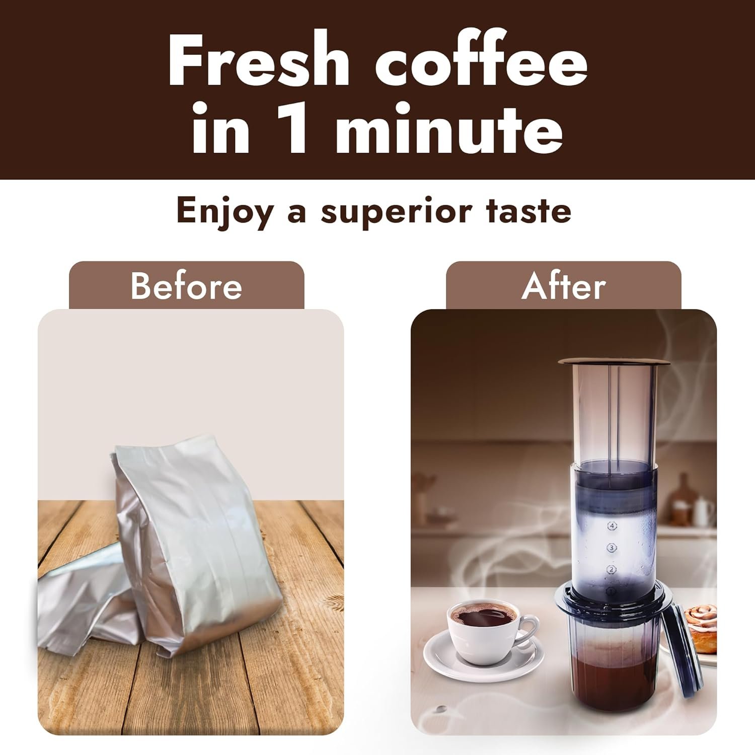 portable coffee press maker – 7 oz compact manual brewer for travel & home portable coffee press maker – 7 oz compact manual brewer for travel & home