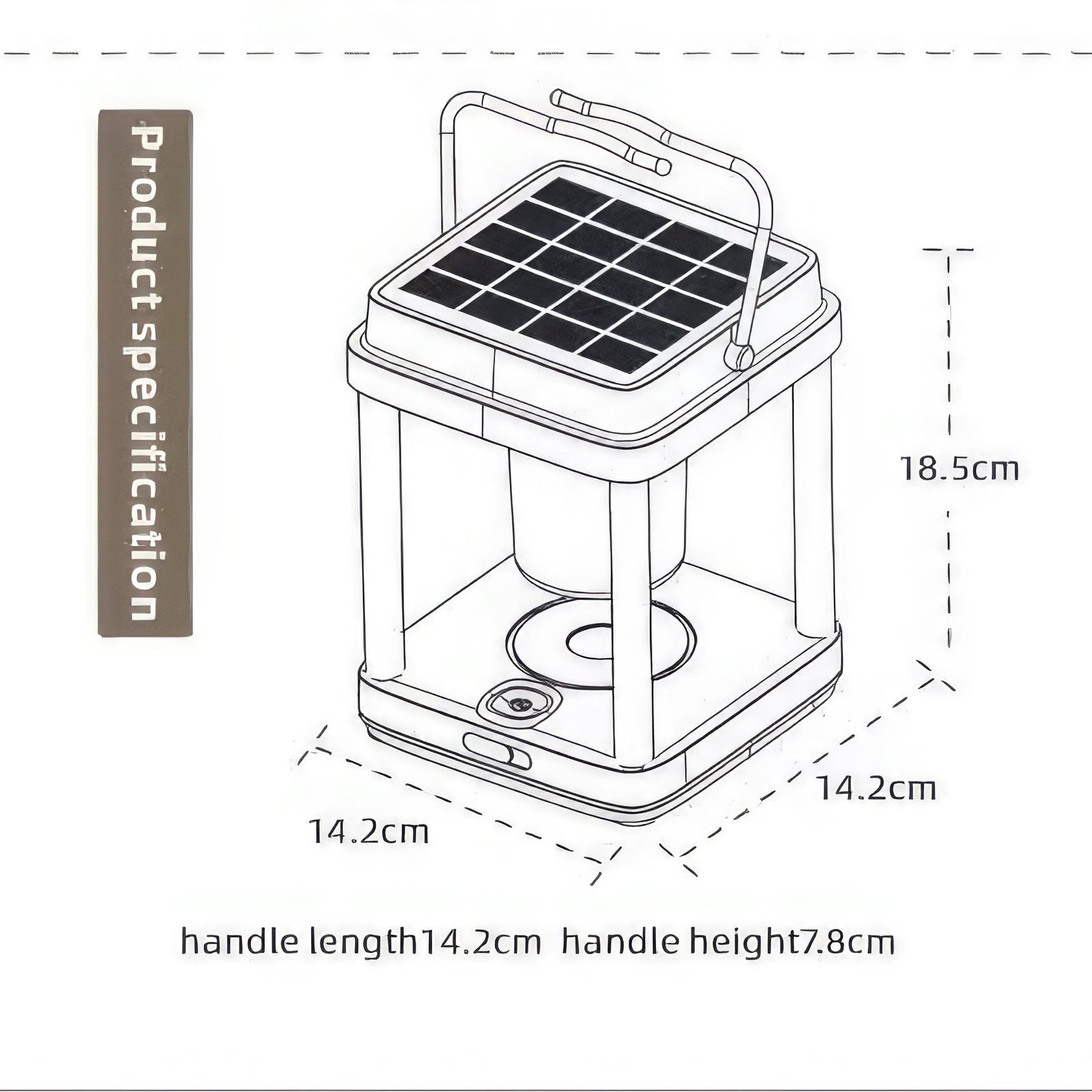 outdoor solar garden light – waterproof led lantern with 3 light modes outdoor solar garden light – waterproof led lantern with 3 light modes