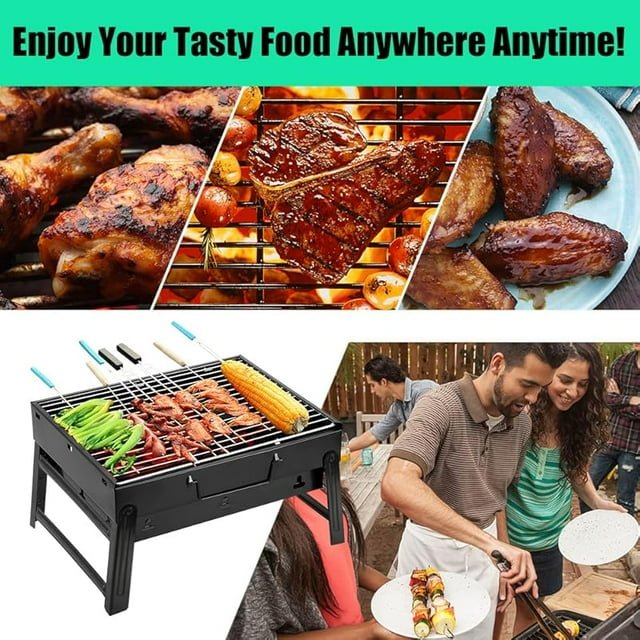 portable foldable charcoal bbq grill – compact outdoor camp smoker portable foldable charcoal bbq grill – compact outdoor camp smoker