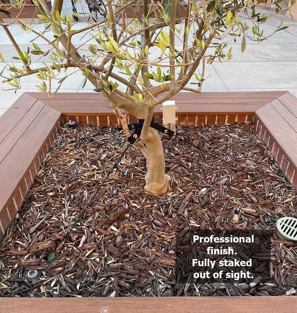 heavy duty tree stake kit – 3 x 12" stakes, straps & 30ft rope heavy duty tree stake kit – 3 x 12" stakes, straps & 30ft rope