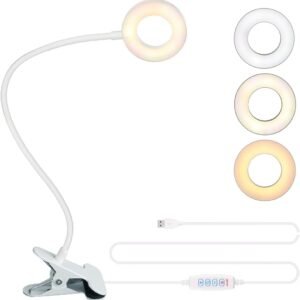 live studio led streaming light kit – usb powered with controller