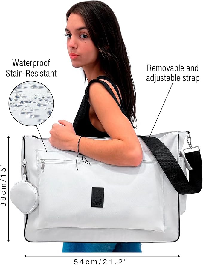 waterproof travel tote bag with coin purse – weekender bag with pockets & crossbody strap waterproof travel tote bag with coin purse – weekender bag with pockets & crossbody strap