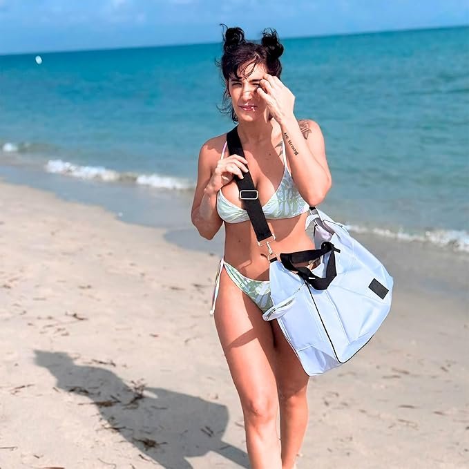 waterproof travel tote bag with coin purse – weekender bag with pockets & crossbody strap waterproof travel tote bag with coin purse – weekender bag with pockets & crossbody strap