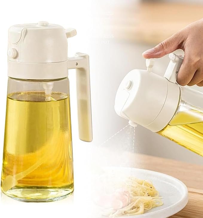 2 in 1 oil dispenser & sprayer – dual mode olive oil bottle 2 in 1 oil dispenser & sprayer – dual mode olive oil bottle