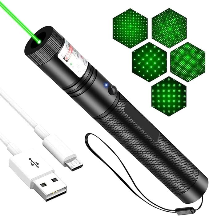 green high power laser pointer – long range, usb rechargeable, aluminum alloy body green high power laser pointer – long range, usb rechargeable, aluminum alloy body