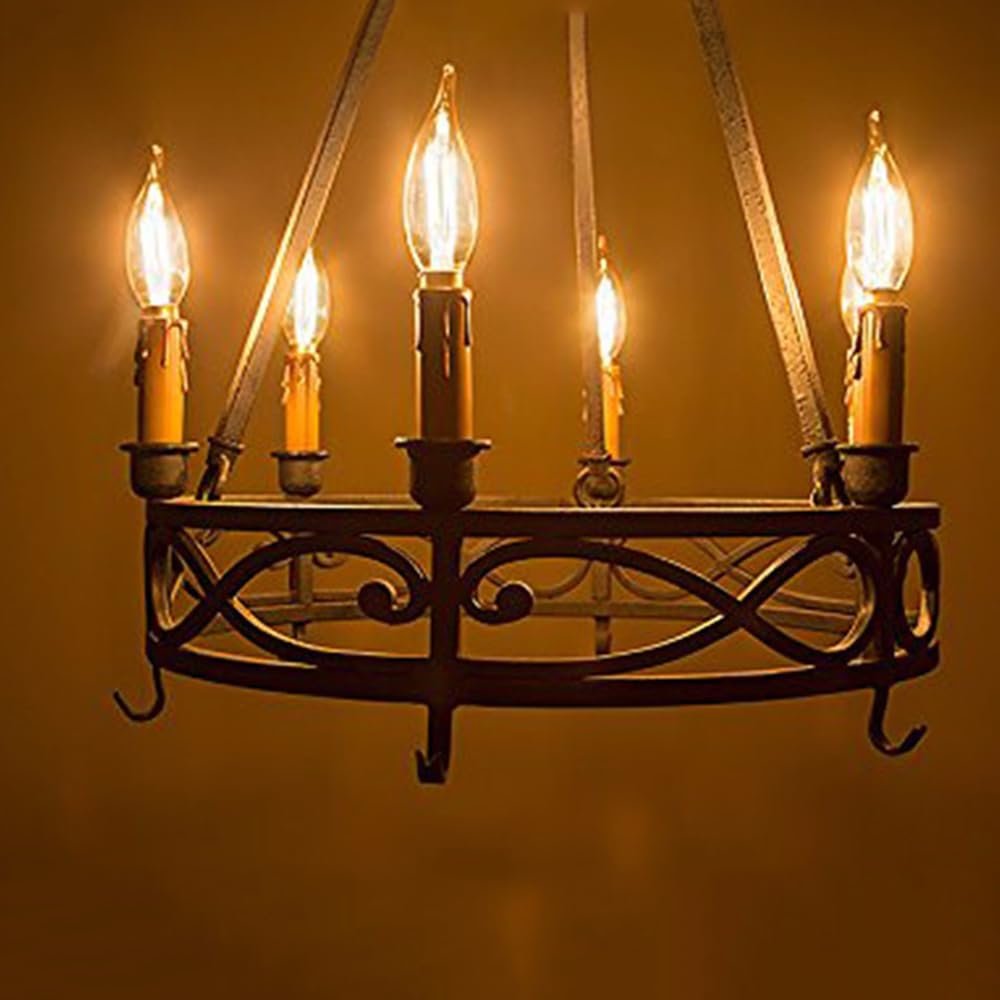 6pk philips 4.5w dimmable candelabra bulbs – clear 2700k 6pk philips 4.5w dimmable candelabra bulbs – clear 2700k