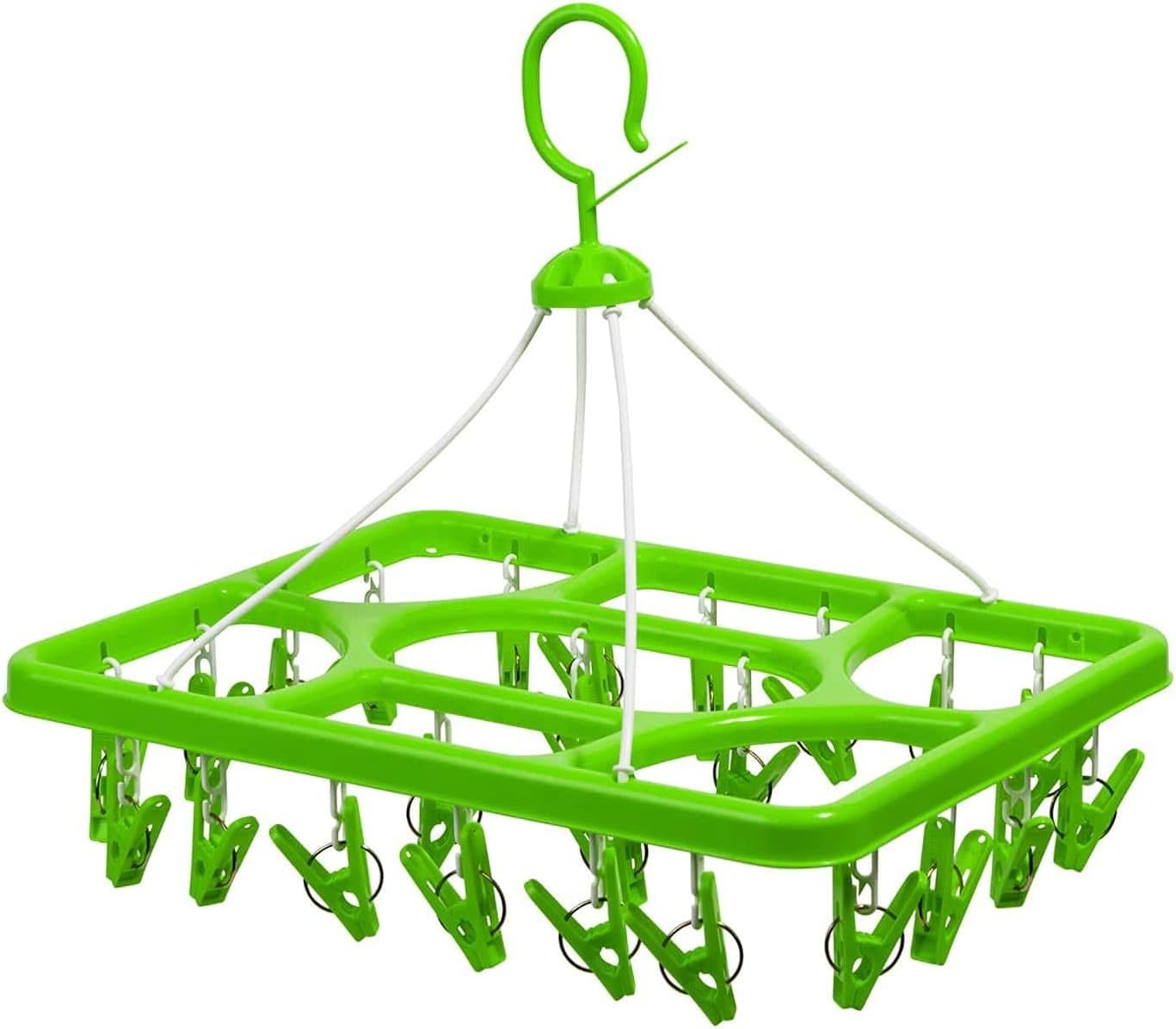 tatkraft laundry drying hanging rack – 24 clip portable clothes dryer tatkraft laundry drying hanging rack – 24 clip portable clothes dryer