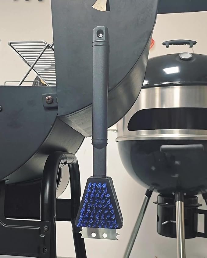 nylon grill brush – no wire bristle bbq cleaning kit with safe scraper nylon grill brush – no wire bristle bbq cleaning kit with safe scraper