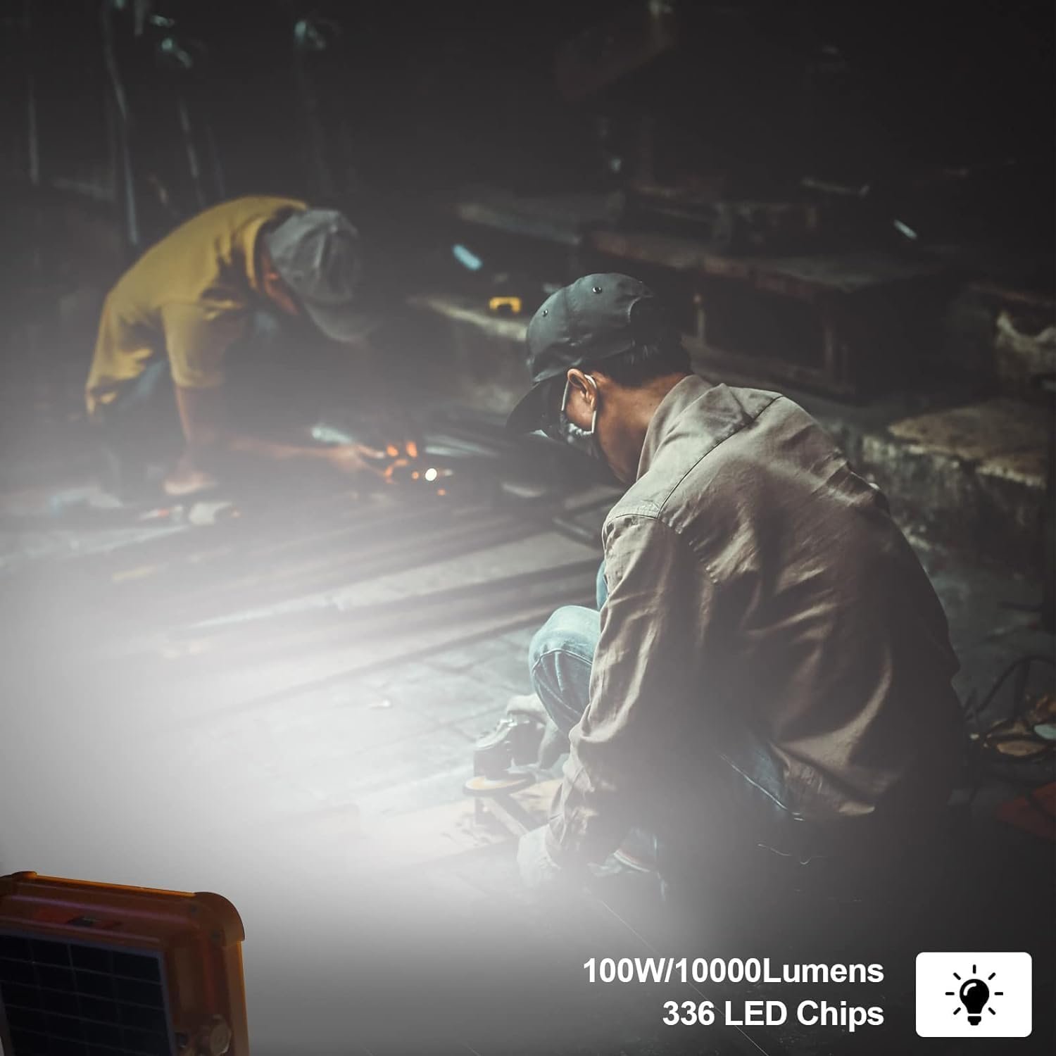 portable led solar work light – 100w 10000lm rechargeable floodlight portable led solar work light – 100w 10000lm rechargeable floodlight