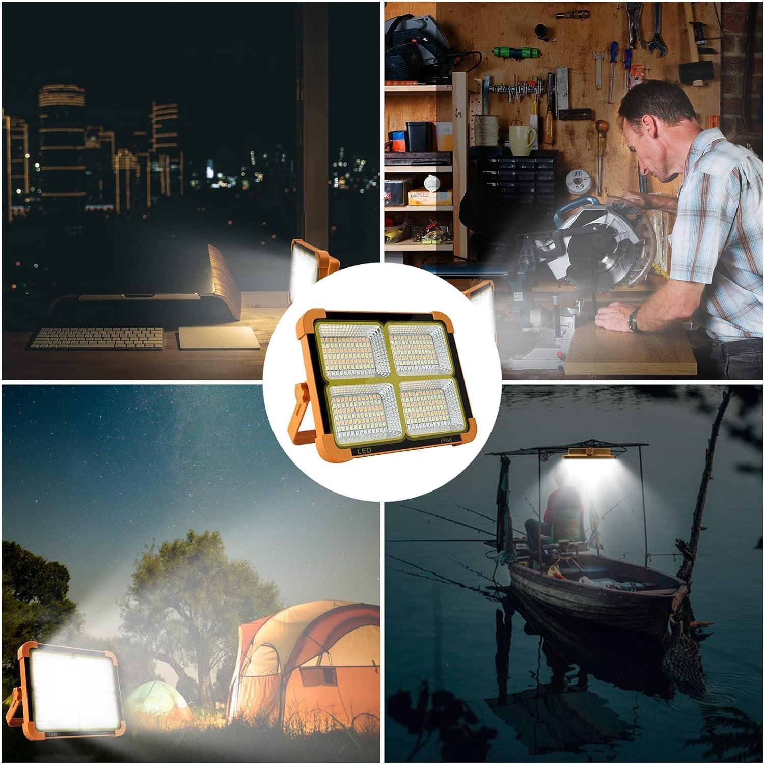 portable led solar work light – 100w 10000lm rechargeable floodlight portable led solar work light – 100w 10000lm rechargeable floodlight