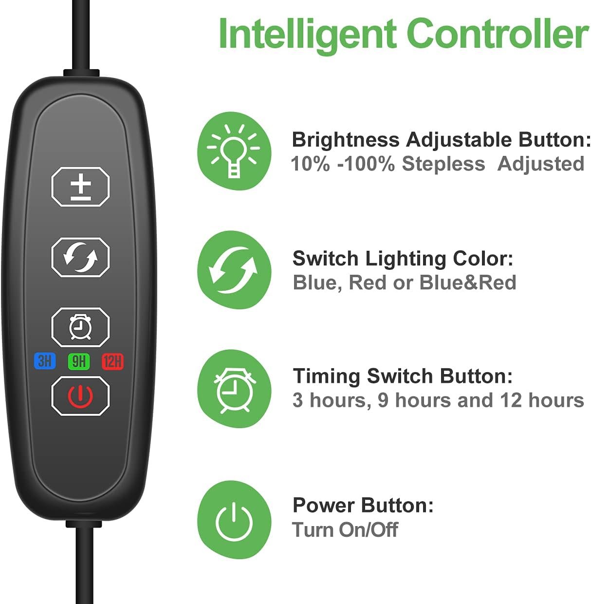 150 led grow lights for indoor plants – red blue spectrum with timer & dimmable settings 150 led grow lights for indoor plants – red blue spectrum with timer & dimmable settings