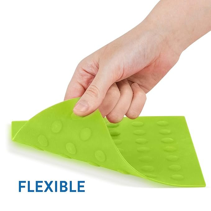 set of 2 silicone pot holders & trivets – heat resistant multifunctional mats – green set of 2 silicone pot holders & trivets – heat resistant multifunctional mats – green