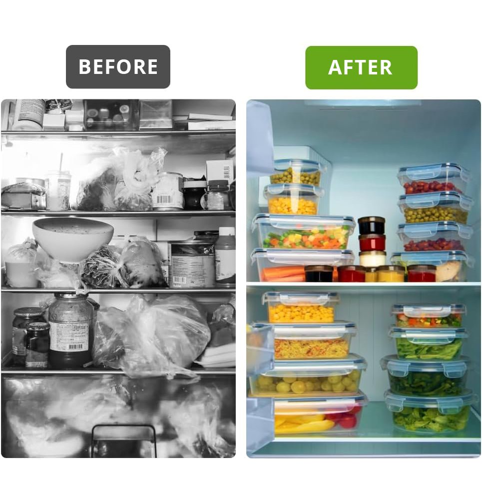 24pc bpa free food storage container set with leakproof lids includes labels! 24pc bpa free food storage container set with leakproof lids includes labels!