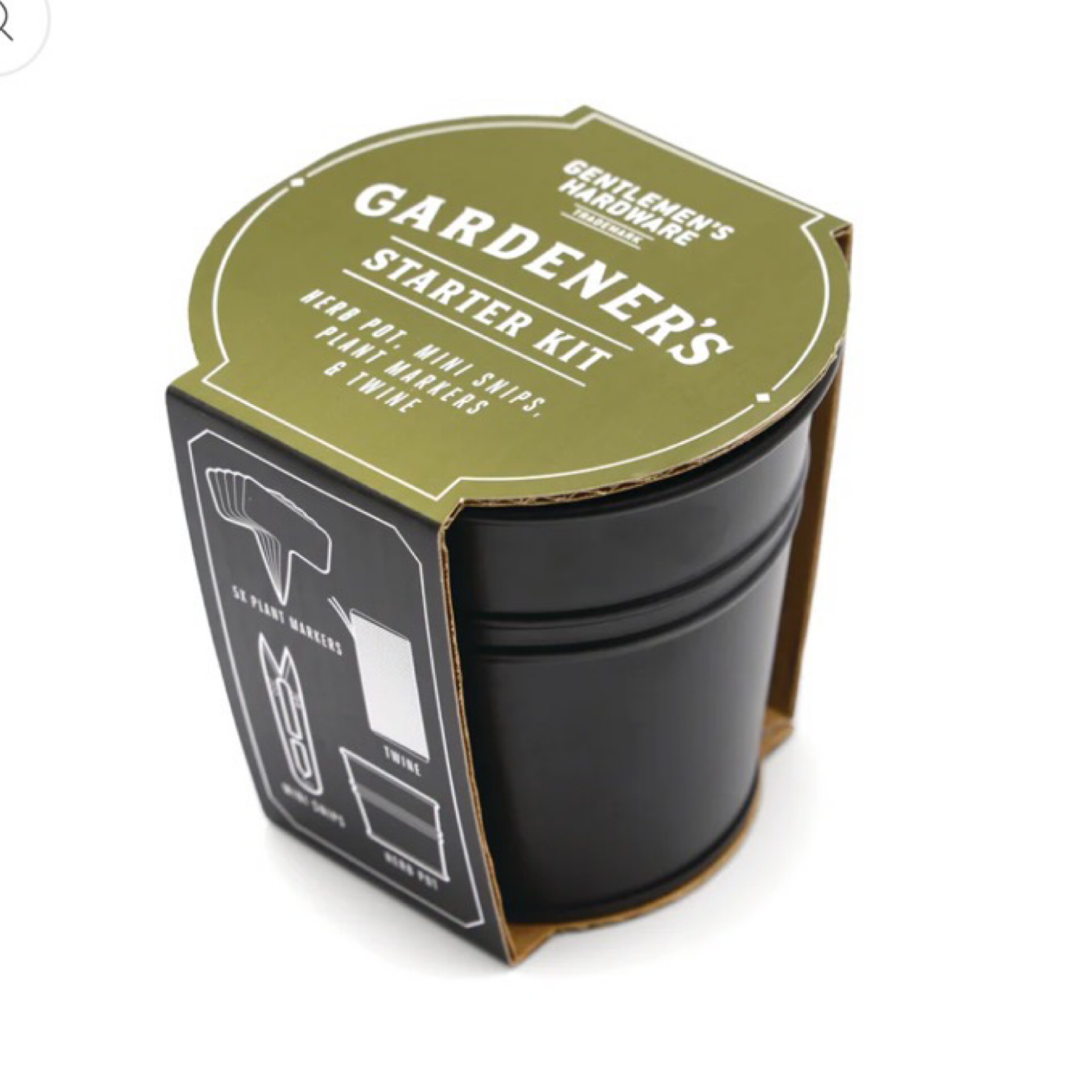 4pk of gentlemen's hardware herb gardening pot starter kits 4pk of gentlemen's hardware herb gardening pot starter kits