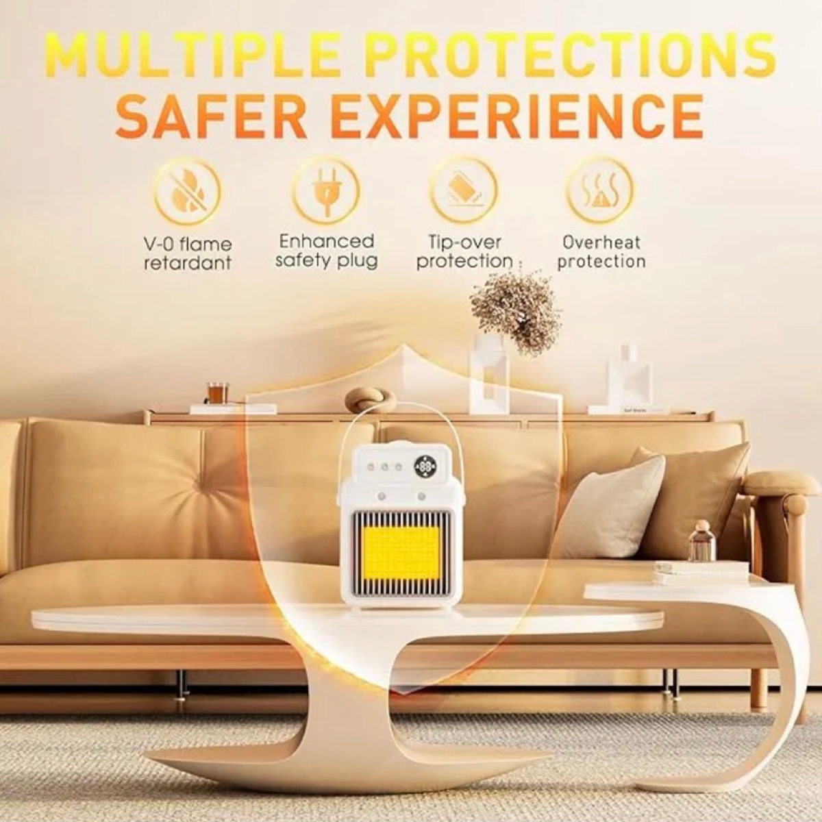 3 in 1 space heater with humidifier & fan heats up to 200sq ft. 3 in 1 space heater with humidifier & fan heats up to 200sq ft.