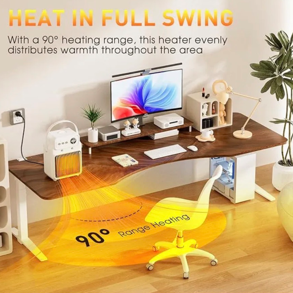 3 in 1 space heater with humidifier & fan heats up to 200sq ft. 3 in 1 space heater with humidifier & fan heats up to 200sq ft.