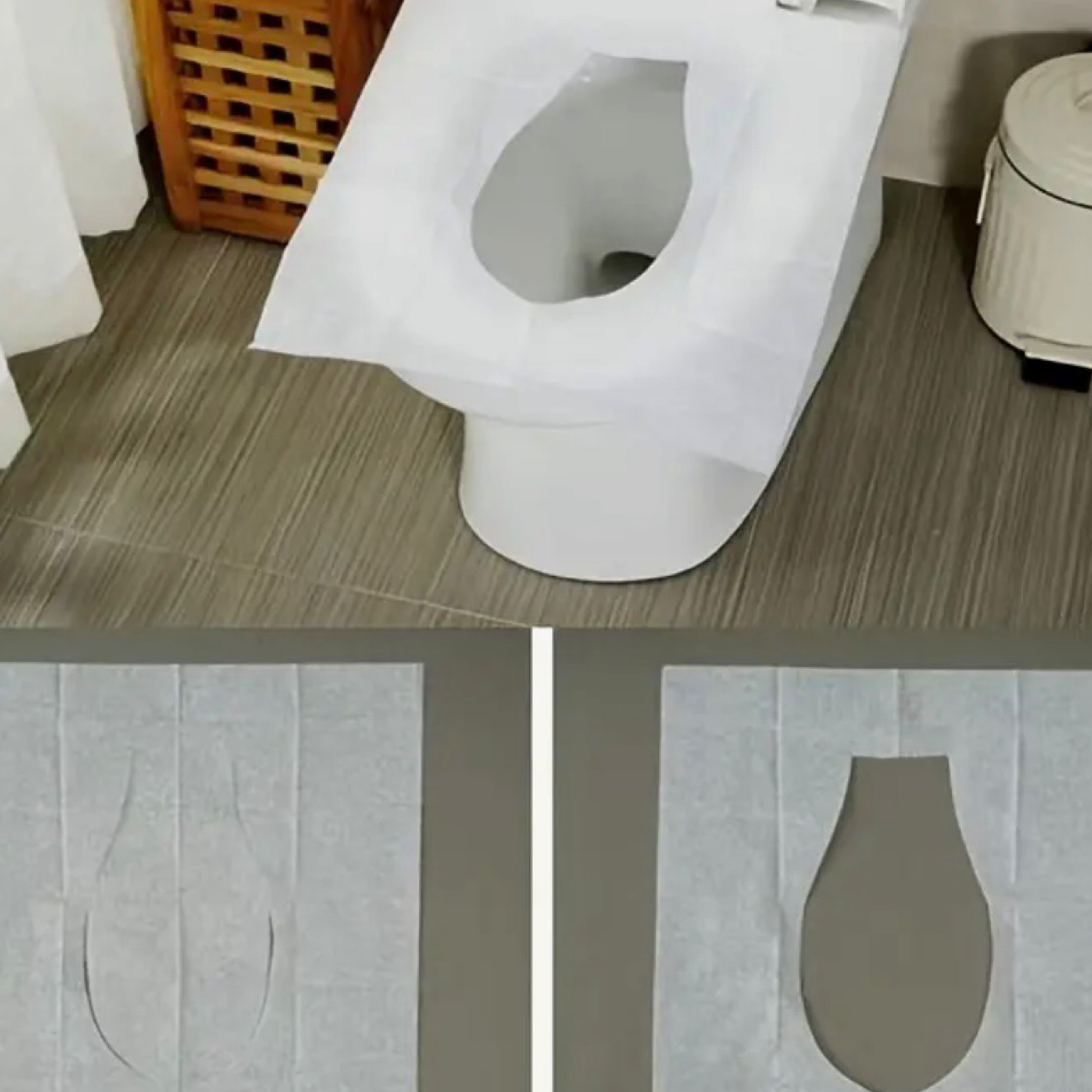 5pc "sitting pretty" flushable toilet seat covers hygienic for public rest rooms 5pc "sitting pretty" flushable toilet seat covers hygienic for public rest rooms